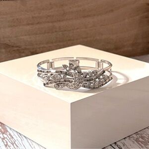 Engel Brothers stunning vintage rhinestone bracelet 1930-1943